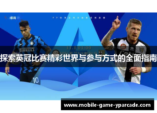 探索英冠比赛精彩世界与参与方式的全面指南